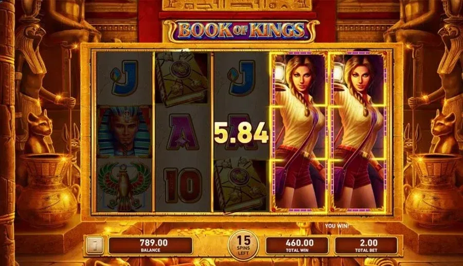 Book of Kings de Playtech — Book-of alta volatilidad